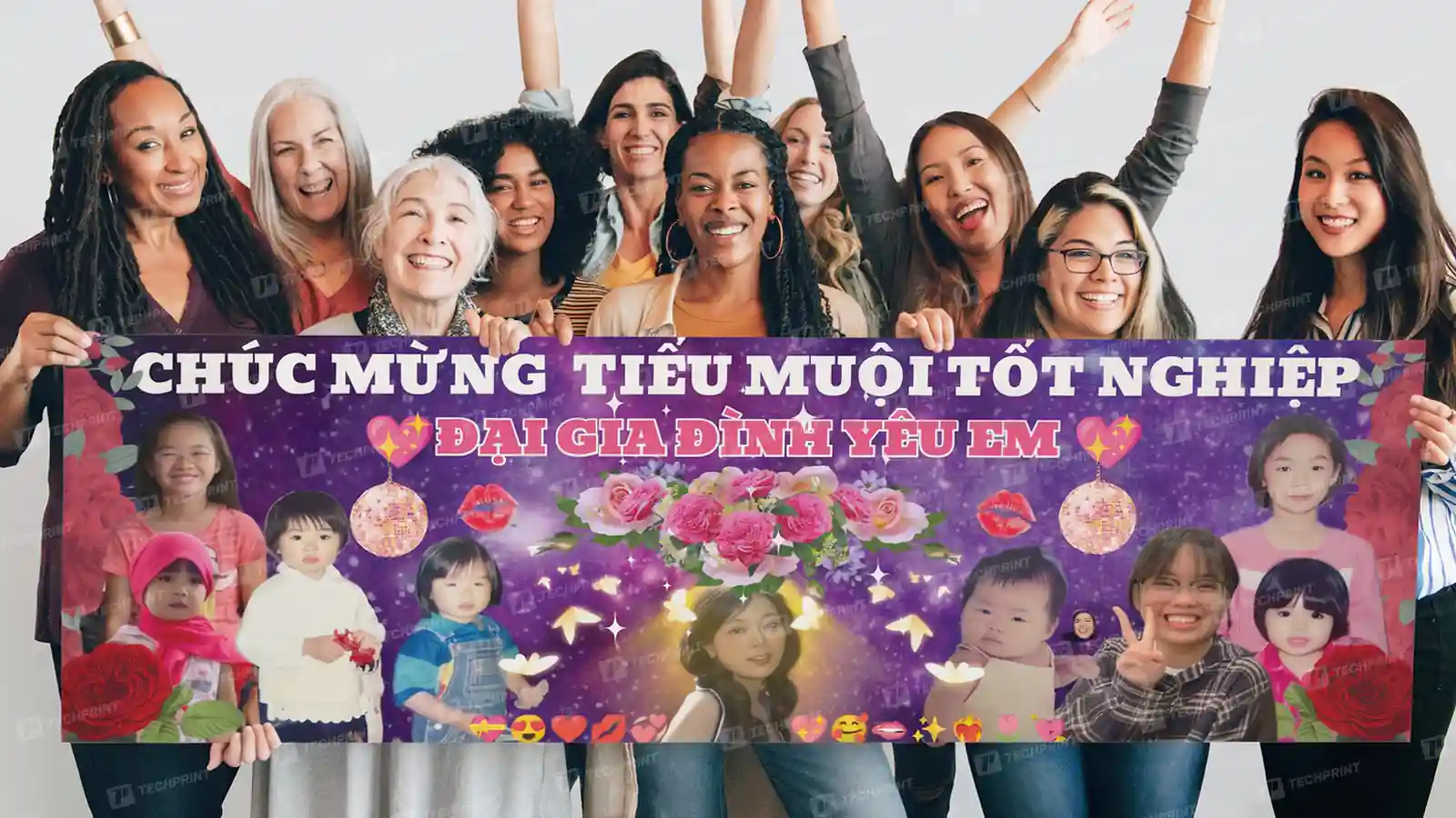 in băng rôn chúc mừng tốt nghiệp 