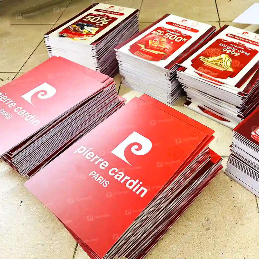 In Formex cao cấp, chuẩn màu 95%, bế hình phẳng đẹp