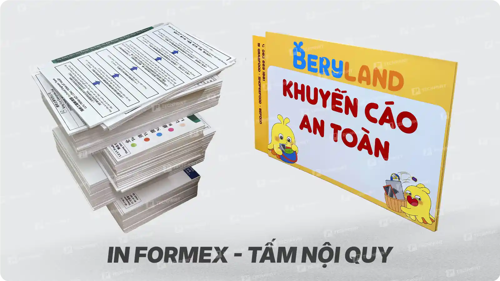 in nội quy bằng formex in nội quy bằng formex
